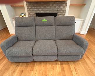 Lay Z Boy couch with two recliners 
