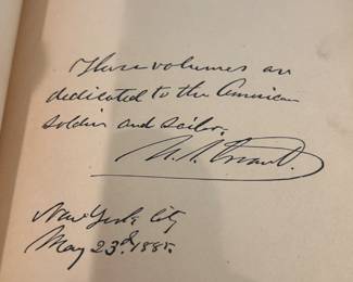 Personal Memoirs of US Grant - Rare book 