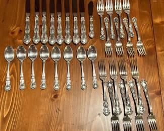 Wallace Sterling Silver flatware set