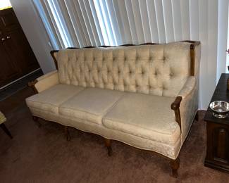 Antique couch and matching chair