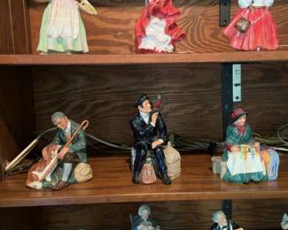Royal Doulton Porcelain Figurines Collection - Made in England (8”) - Price Per Piece 