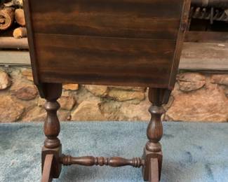 Antique Sewing Box with lots of Contents