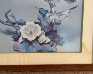 Lenox Vintage Framed Bird Art Prints