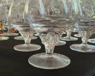 Italian Crystal Glasses - From Venice - Price Per Item