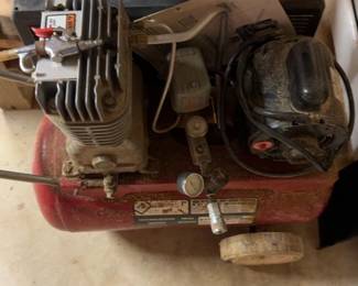 Air Compressor - Red Tank