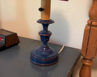 Vintage Lamp with Garfield Sticker