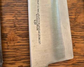 Various antique knives and kitchenware ($5 each)
