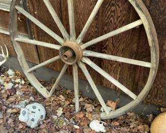 Antique Wagon Wheel