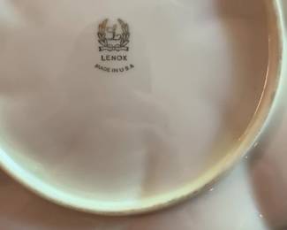 Antique Lenox Iridescent Bowl