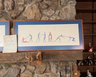 “Hug of Peace” signed limited series serigraph by Sheila Rosenfield 12/150 (13” x 45”)