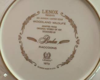 Lenox Limited Edition Series of Fine China Plates - Price Per Item