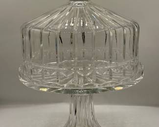 Godinger Shannon Olympia Cake stand with dome lid