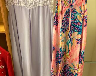 Lilly Pulitzer on right