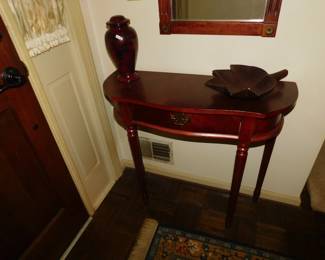 Mahogany Console Table