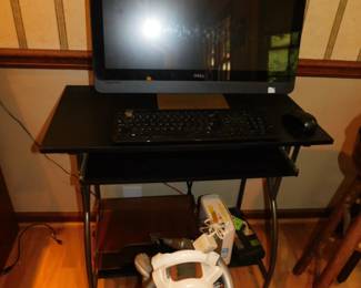 DELL INSPIRON COMPUTER AND DESK