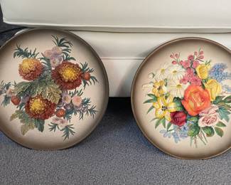 Bosson England floral wall art