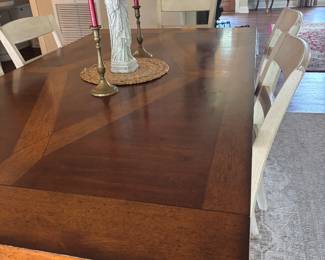Wood farmhouse style table