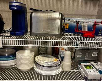 Single Serve Coffee Maker, Cuisinart Toaster and More