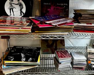 Vintage Vinyl Records Collection including Nightblooming Jazzmen Stars & Jazz Forever, Jack Teagarden, Tchaikovsky Swan Lake Ballet