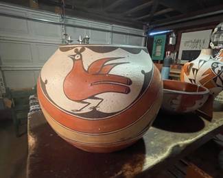 Large Zia bowl Dolarita Galvan Pino