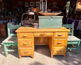 Hand made desk New Mexico