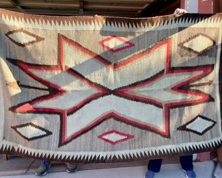 Historic large Navajo weaving, circa 1920s