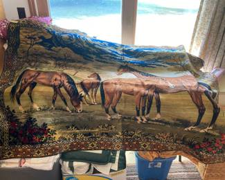 Horses Tapestry 