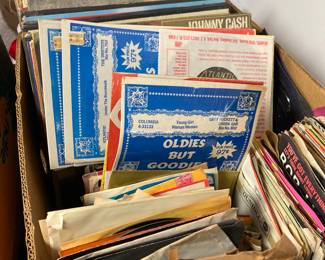 LPs and 45s