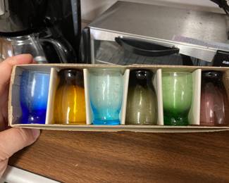 Made in Korea Vintage Shot Glasses--NEW
