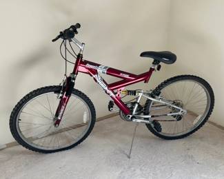 Red 18-Speed PowerClimber NEXT Shimano Shifting Bicycle
