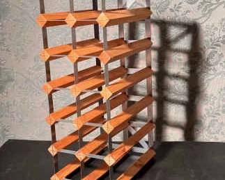 18 Bottle Assembled Wine Rack - In Box
