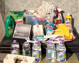 Cleaning Supplies And Bathroom Goods
