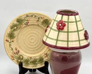Candle & Accessories Feat. Yankee Candle Plate
