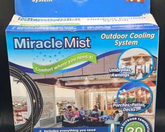 NEW IN BOX Miracle Mist Outdoor Cooling System
