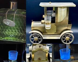 Antique Musical Model T Car Decanter
