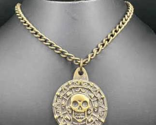 Disney Pirates of the Caribbean Skull Necklace
