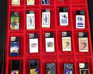 (20) ASSORTED JOE CAMEL LIGHTERS
