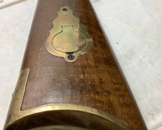 CVA CONNECTICUT VALLEY ARMS .50cal BLACK POWDER RIFLE w OCTAGON BARREL & PLUNGER