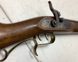 CVA CONNECTICUT VALLEY ARMS .50cal BLACK POWDER RIFLE w OCTAGON BARREL & PLUNGER