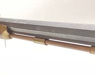 CVA CONNECTICUT VALLEY ARMS .50cal BLACK POWDER RIFLE w OCTAGON BARREL & PLUNGER