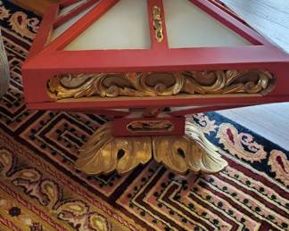 Asian Inspired Hanging Light Fixture