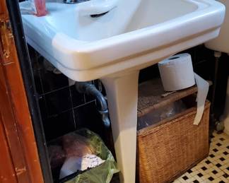 1930s Pedestal Sink - Kohler