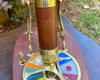 Vintage kaleidoscope music box