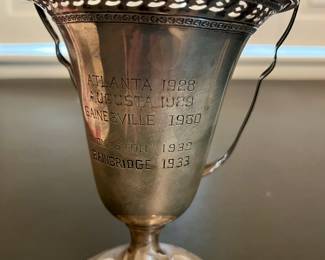 Membership Trophy Albany B & PW Club 1928.  Thomaston won it in 1932!