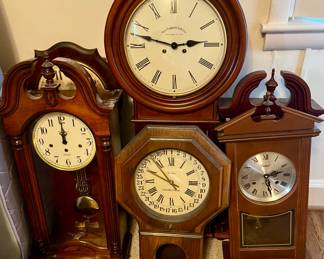 All kinds of clocks