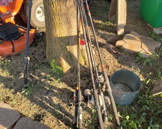 Fishing poles