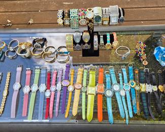 Assortment of womans watches. Huge variety!