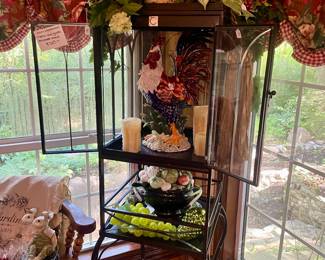 Birdcage Curio Cabinet
