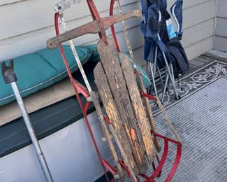 vintage sled