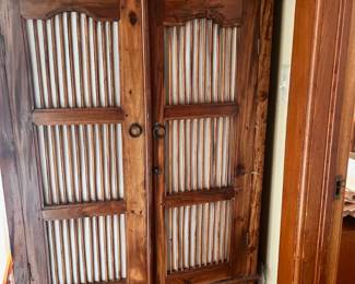 Asian Wood Cabinet